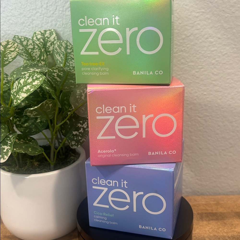 Korean Skincare Face Wash ~ Clean It Zero ~ Trio ~ Original, Calming & TeaTree
